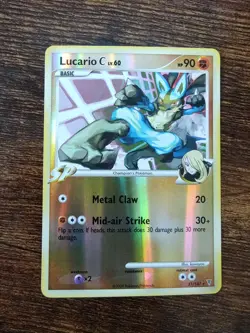 Lucario C 31/147 Platinum Supreme Victors Reverse Holo Pokemon - Image 1