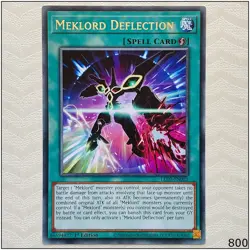 Meklord Deflection - LED7-EN021 - Rare 1st Edition Yugioh - Image 1