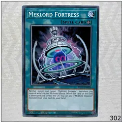 Meklord Fortress - LED7-EN029 - Common 1st Edition Yugioh - Image 1