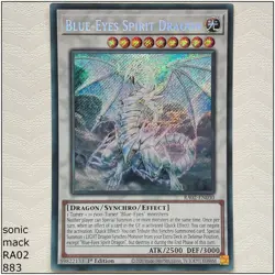Blue-Eyes Spirit Dragon - RA02-EN030 - 1st Edition Yugioh - Image 1