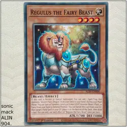 Regulus the Fairy Beast - ALIN-EN006 - Common 1st Edition Yugioh - Image 1