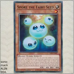 Spore the Fairy Seed - ALIN-EN007 - Common 1st Edition Yugioh - Image 1