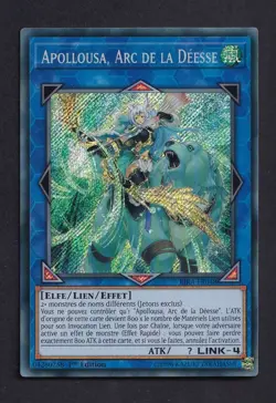 Yu-Gi-Oh! Apollousa, Arc de la Deesse RIRA-FR048 Secrete Rare - Image 1