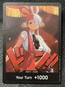 Uta Foil DON!! Card - One Piece TCG: Extra Booster Heroines Edition - English NM - Image 1