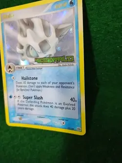 GLALIE 13/106 REVERSE HOLO RARE EX Emerald POKEMON Card - Image 3