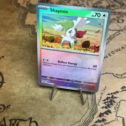 Pokemon TCG Shaymin Master Ball Prismatic Evolutions Card 87/131 NM - Image 1