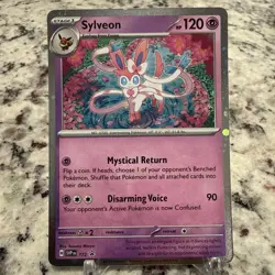 Pokemon TCG Sylveon - 172 (Cosmos Holo) Sv: Scarlet & Violet Promo Card 🔥 - Image 2