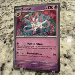 Pokemon TCG Sylveon - 172 (Cosmos Holo) Sv: Scarlet & Violet Promo Card 🔥 - Image 4