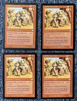 2003 "Goblin Warchief 4X" !!Lightly Played!!Scourge #97/143 Magic The Gathering - Image 1