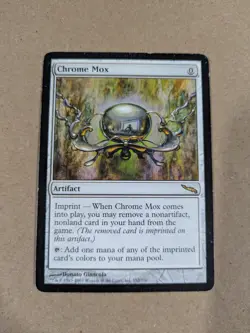Chrome Mox - MTG - Mirrodin - MP - Image 1