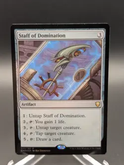 Staff of Domination Commander Legends Foil - Image 1
