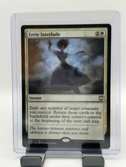 MTG, Eerie Interlude NM 22 Commander: Kaldheim Regular - Image 1
