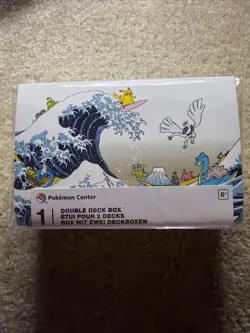 Pokemon TCG: Great Wave Pikachu & Friends Double Deck Box - BRAND NEW - SEALED - Image 1