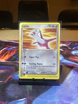 Pokemon Latias 014 Pokemon Heroes: Latios & Latias DVD Black Star Promo LP/NM - Image 1