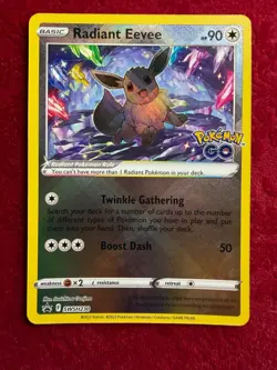 Pokemon TCG Radiant Eevee SWSH230, Black Star Promo (NM) - Image 1