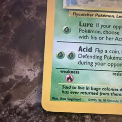 Pokemon TCG Victreebel Jungle 14/64 Unlimited Holo Rare 1999 80 HP Stage 2 - Image 5