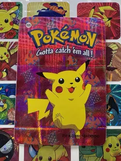 Pokemon Pikachu Holo Vintage Pocket Monsters Vending Prism Sticker Nintendo 2000 - Image 3