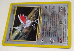 Skarmory - 13/111 - Pokemon Neo Genesis Unlimited Holo Rare Card WOTC LP+ SWIRL - Image 3