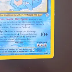 Pokemon Feraligatr Neo Genesis 5/111 120 HP Holo Rare Water Card 2000 - Image 5