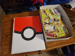 670ish Pokemon TCG/Yugioh Mixed Card Lot + Binder - Image 5