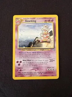 Slowking 14/111 Neo Genesis Holo Rare Ken Sugimori 2000 Pokemon TCG Card - Image 1