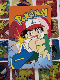 Pokemon Pikachu Holo Vintage Pocket Monsters Vending Prism Sticker Nintendo 2000 - Image 4