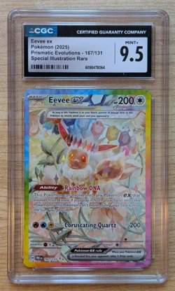 Pokemon - Eevee EX 167/131 | CGC 9.5 | Prismatic Evolutions | SIR - Image 1