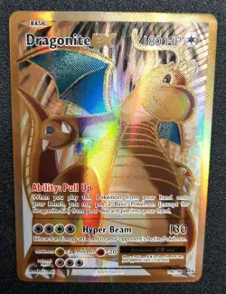 Pokemon TCG Dragonite EX Full Art Holo XY Evolutions English 2016 LP 106/108 - Image 1