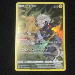 🔥Pokemon Pikachu TG05/TG30 Full Art Holo Lost Origin Trainer Gallery🔥 - Image 1