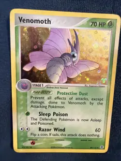 Venomoth - 49/112 - Pokemon Ex FireRed LeafGreen Reverse Holo - Image 1