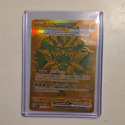 Pokemon Teal Mask Ogerpon EX 177/131 SV Prismatic Evolutions Hyper Rare Holo - Image 1