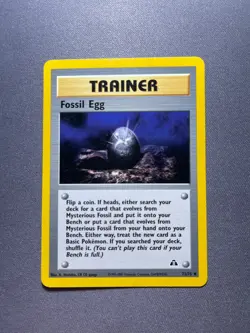 Pokemon TCG - Fossil Egg - Neo Discovery Unlimited - 72/75 Wizards 1999-2000 - Image 1