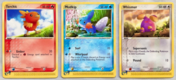 Pokemon Torchic #017, Mudkip #018, Whismur #019 - 2003 Black Star Promos - NM+ - Image 1