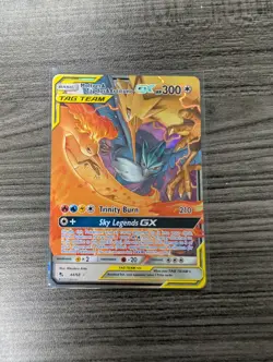 Pokemon TCG Moltres Zapdos Articuno GX 44/68 Hidden Fates NM/Mint Condition - Image 1