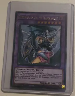 Yu-Gi-Oh! Dark Magician Girl The Dragon Knight DLCS-EN006 1st Edition - Image 1