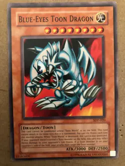 YuGiOh - Blue-Eyes Toon Dragon SDP-020 / Mint / Common - Image 1