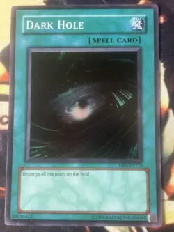 Yugioh: Dark Hole - DB1-EN113 - Super Rare - Unlimited - LP - Image 1