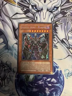 (He) Yugioh Destiny HERO - Plasma CT04-EN003 2007 Limited Edition Secret LP (1) - Image 1