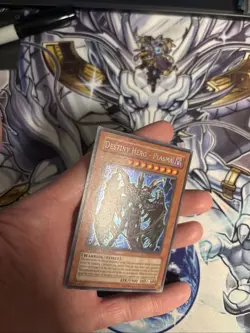 (He) Yugioh Destiny HERO - Plasma CT04-EN003 2007 Limited Edition Secret LP (1) - Image 5