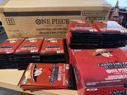 New 56x One Piece OP-13 Carrying On His Will English Booster Pack Lot ENG Sealed - Image 1
