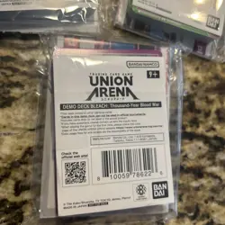 NEW Union Arena TCG Demo Deck Hunter X Hunter Jujutsu Bleach Thousand Bandai - Image 4