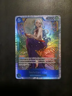One Piece Card Game TCG Nefeltari Vivi EB03-024 Heroines SR M/NM Condition - Image 1