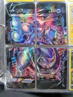 Mewtwo V-UNION [Set of 4] SWSH: Sword & Shield Promo Cards Holo NM - Image 1