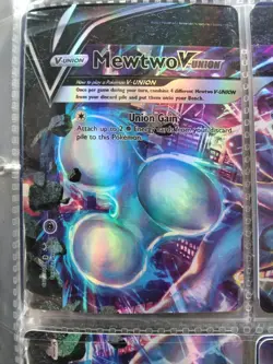 Mewtwo V-UNION [Set of 4] SWSH: Sword & Shield Promo Cards Holo NM - Image 2