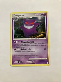 2009 Gengar | 17/99 | Non-Holo Rare Platinum Arceus | MP | Pokemon TCG Card 👻 - Image 1