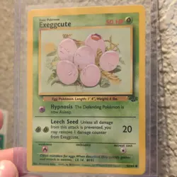 Pokemon Exeggcute Jungle 52/64 Regular Common 50 HP English TCG Card - Image 1