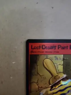 Neopets TCG The Lost Desert Paint Brush Holo Foil 7/100 NM UNPLAYED CARD MINT - Image 5