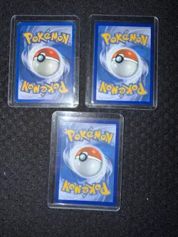 Pokemon 3 Card Lot! Gyrados, Flying Pikachu, Mewtwo Cracked Ice! - Image 2