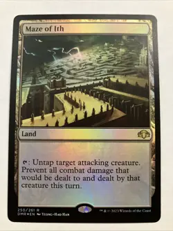 Maze of Ith Dominaria Remastered Foil NM Mtg Magic The Gathering DMR - Image 1