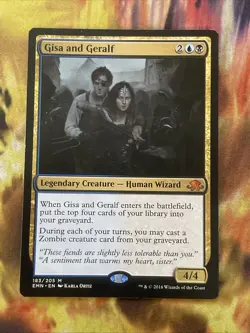 Gisa and Geralf 183/205 The List Eldritch Moon MTG Magic the Gathering Lp - Image 1